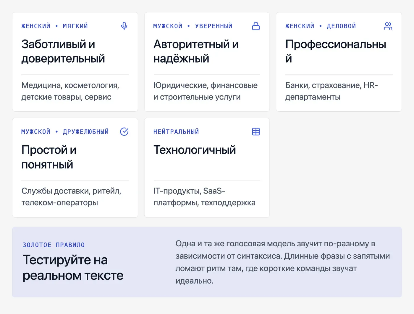 Какой голос выбрать для автоответчика: мужской, женский, нейтральный? — инфографика Speakmi
